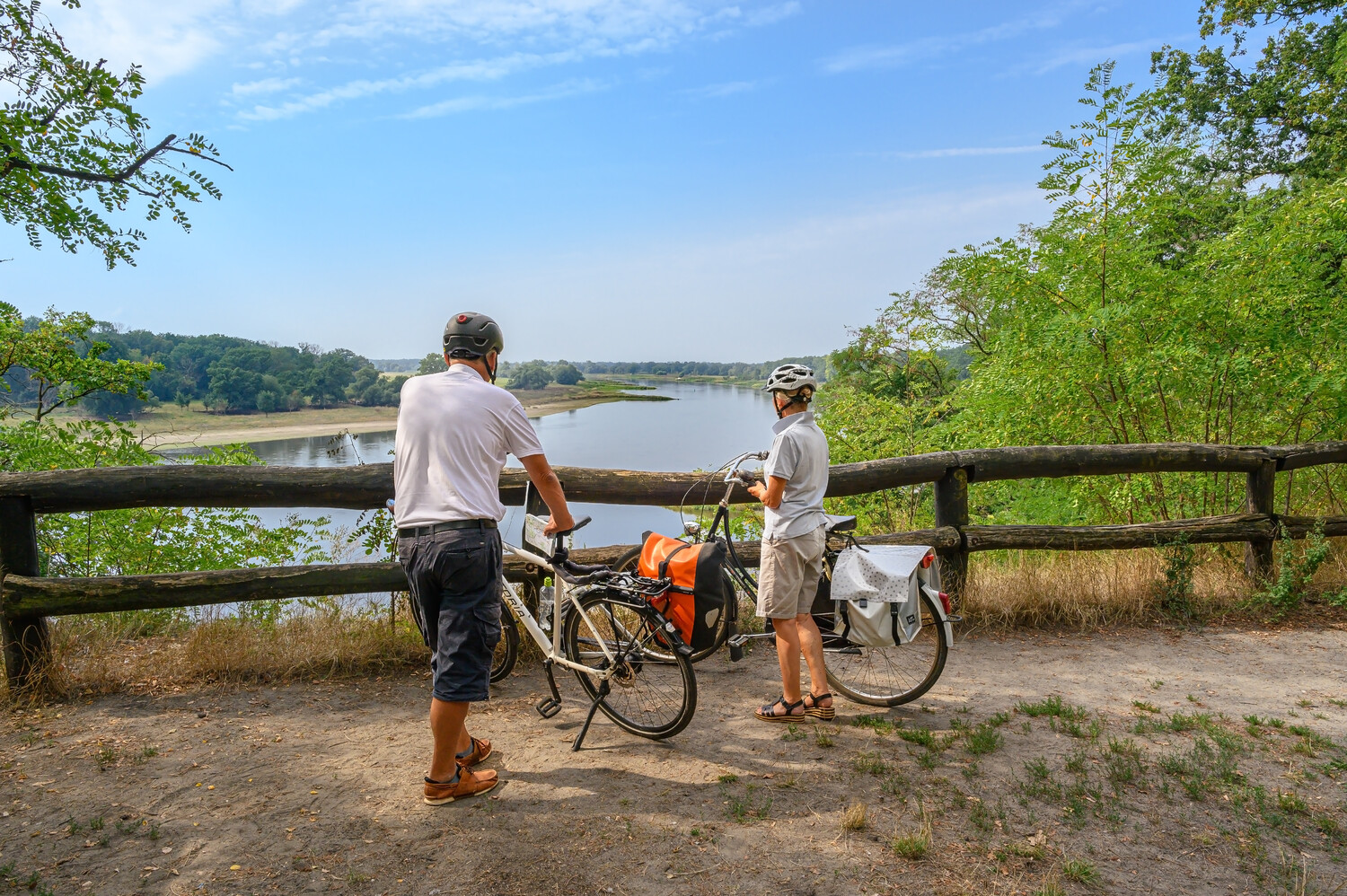 fietsen elberadweg