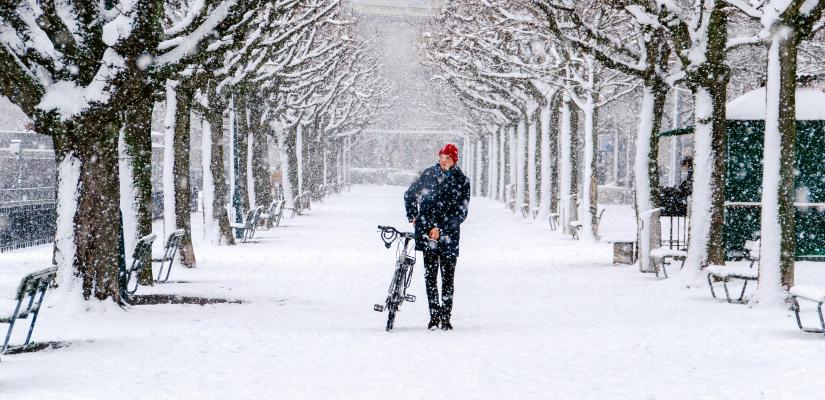 fietsketting winter