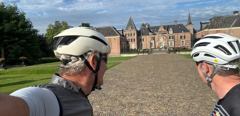 fietsen over de oranjeroute