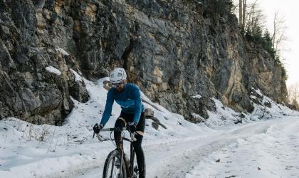 Warm blijven fietsen in de winter